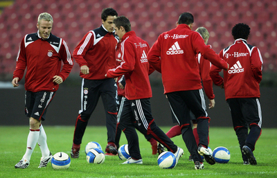 バイエルン・ミュンヘン グループリーグ初戦を控え最終調整を行う