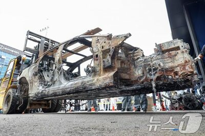 韓国で相次ぐEV火災…自治体、EVの地下駐車場利用に規制、充電率90％以下に制限