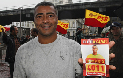 元ブラジル代表ロマーリオ氏、連盟幹部は「刑務所に入るべき」