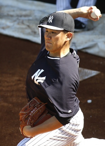 田中、オープン戦初登板に向けて調整着々