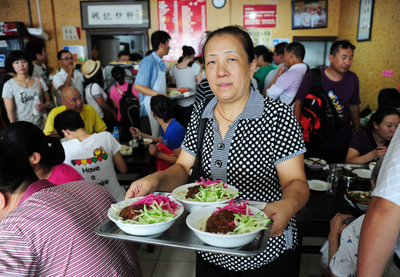 「米副大統領が食事をした食堂」が大人気、北京