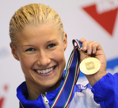 セッパラ 女子100メートル個人メドレーを制す