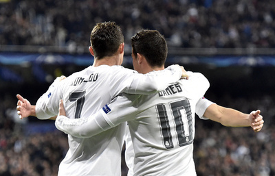 レアルが苦手イタリア勢退け8強、ロナウドの決定力光る 欧州CL