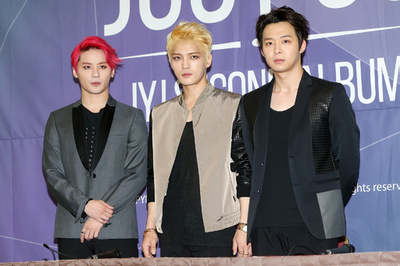 JYJ、2作目となるアルバムの発表イベント ソウルで開催