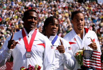 ディックス 200メートルを制し二種目で五輪代表入り