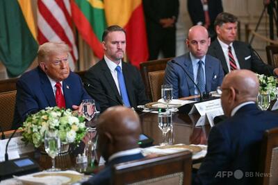 トランプ氏の英語称賛に「侮辱ではない」　リベリア外相