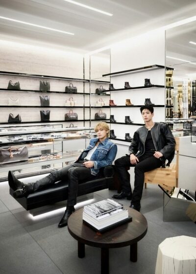 BTSのV×パク・ボゴム、日本CELINEイベントに出席