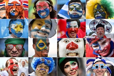 【写真特集】W杯で声援を送る各国のサポーター