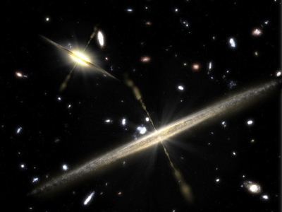 細く厚みのない銀河にも超大質量ブラックホールの可能性、NASA