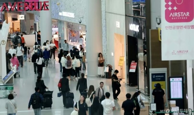 仁川国際空港の免税店エリア(c)news1/MONEYTODAY