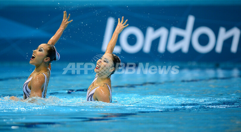 乾/小林組、シンクロナイズドスイミング・デュエットで5位