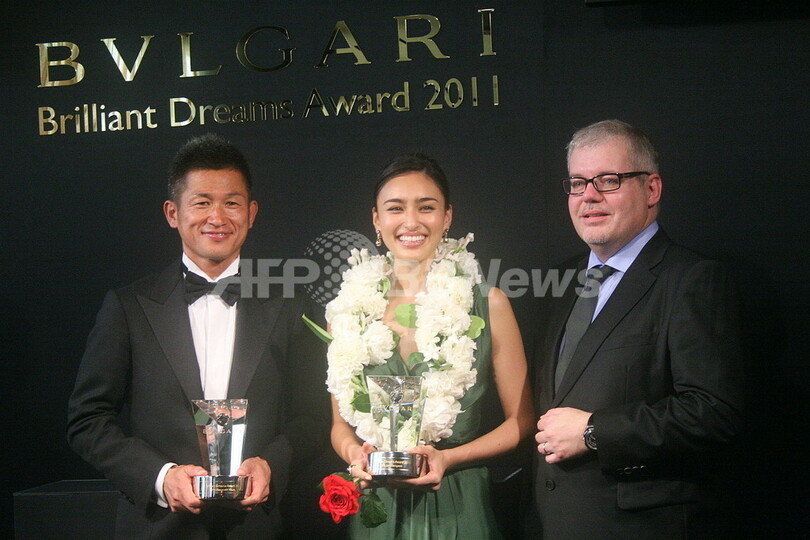 ブルガリ ブリリアント ドリーム アワード 2011 長谷川潤と三浦和良が受賞 写真12枚 国際ニュース Afpbb News