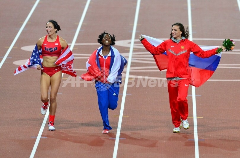 サーが女子棒高跳びで金メダル、イシンバエワは銅で3連覇逃す