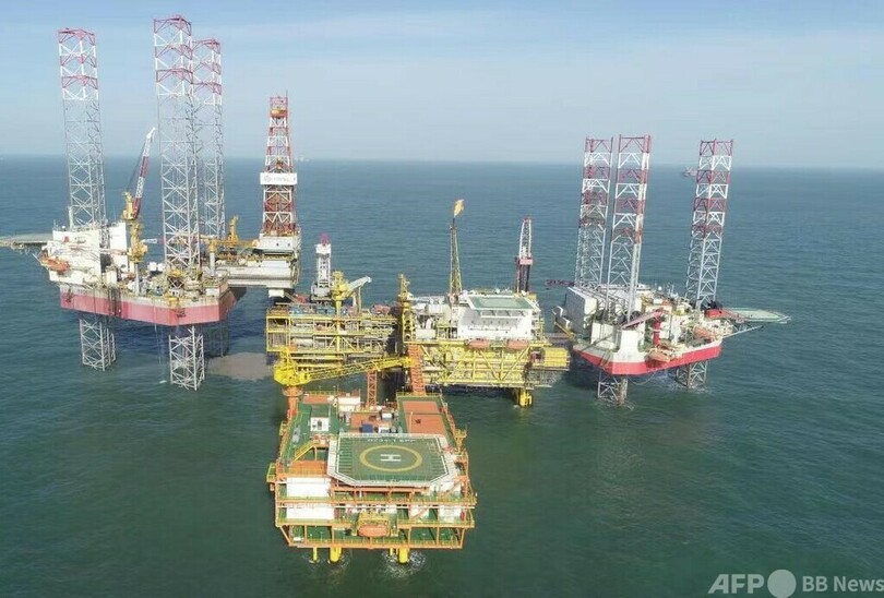 中国最大規模の海上油田群陸上電力供給海上ステーション 送電に成功