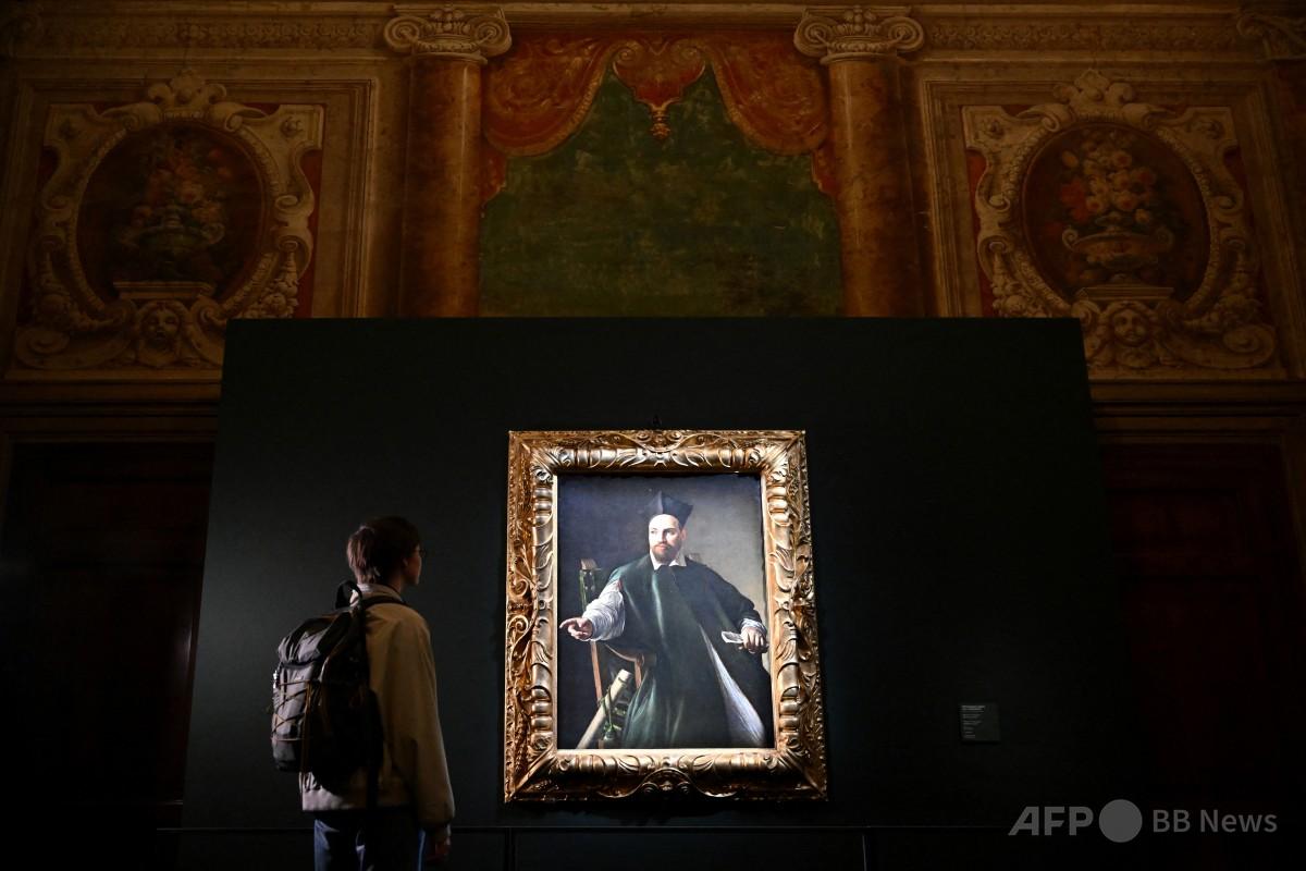 カラバッジョの希少な肖像画、ローマの展覧会で初公開 写真4枚 国際