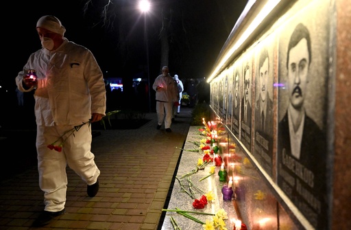 チェルノブイリ原発事故から35年 犠牲者を追悼 写真14枚 国際ニュース