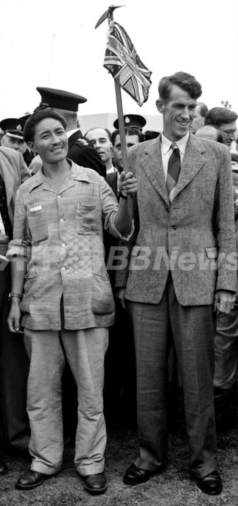 エベレスト世界初登頂の登山家ヒラリー氏が死去 写真6枚 国際ニュース：AFPBB News