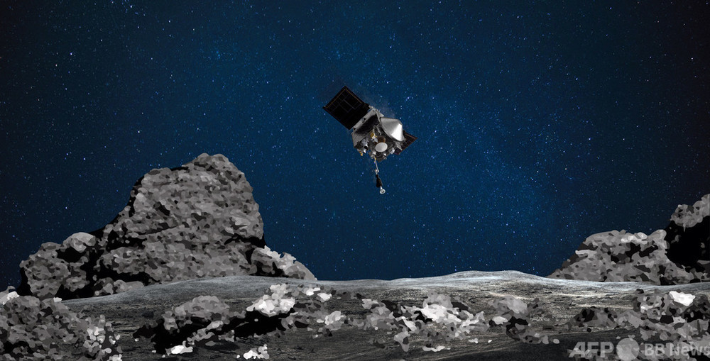 小惑星サンプル採取のNASA探査機、地球目指し帰路へ 23年9月到着