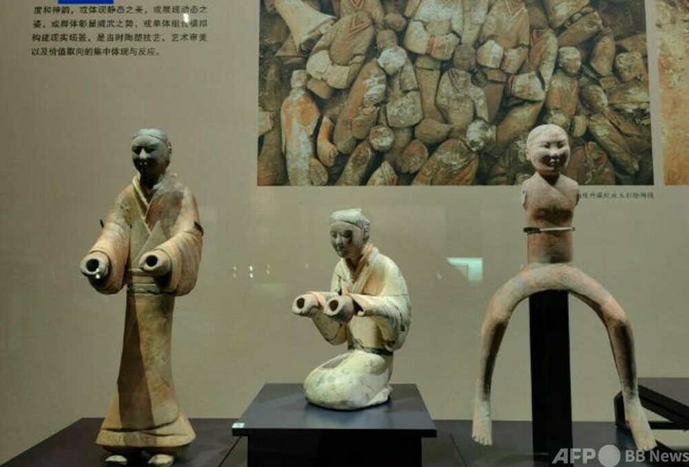 前漢文帝覇陵考古学的発掘の最新成果 初の集中展示 中国 写真1枚 国際