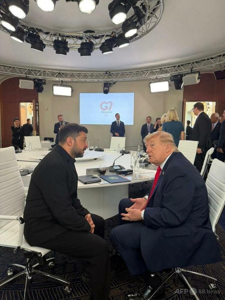 トランプ氏、ゼレンスキー氏を「大健闘」と評価 ロシアとの戦いで