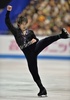 世界フィギュアスケート国別対抗戦2013（World Team Trophy Figure Skating Championship 2013）は12日、東京で2日目が行われ、男子シングル・フリースケーティング（FS）では高橋大輔（Daisuke Takahashi）が168.65点を記録し、合計249.52点で総合1位に入った。

演技に臨む無良崇人（Takahito Mura、2013年4月12日撮影）。(c)AFP/KAZUHIRO NOGI