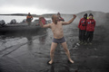 デセプション島の温泉。(c)AFP/EITAN ABRAMOVICH