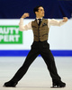 フィギュアスケート欧州選手権（ISU European Figure Skating Championships 2013）は26日、クロアチアのザグレブ（Zagreb）で行われ、男子シングル・フリースケーティング（FS）では、スペインのハビエル・フェルナンデス（Javier Fernandez）が合計274.87点で優勝を飾った。

演技に臨むスペインのハビエル・フェルナンデス（Javier Fernandez、2013年1月26日撮影）。(c)AFP/ATTILA KISBENEDEK