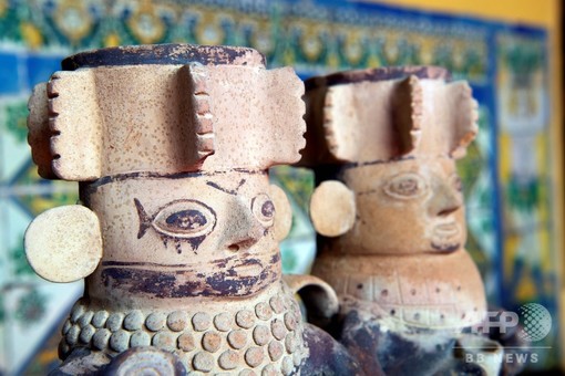 インカ時代の人形など130点、ペルーに返還 米国とアルゼンチンから
