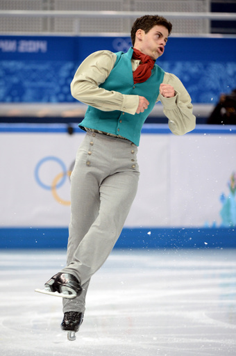 フィギュア男子SPで25位のラジャ、ソチ五輪