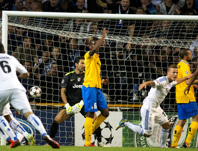 ユベントス、試合を支配するもコペンハーゲンとドロー 欧州CL