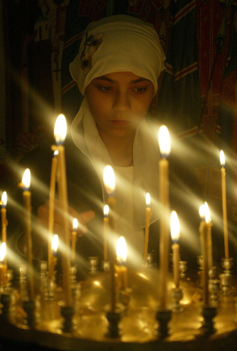 世界各地のキリスト教正教徒、「聖週間」迎える