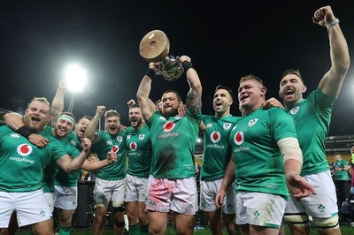 アイルランドがNZ破る、敵地でシリーズ勝ち越しの快挙