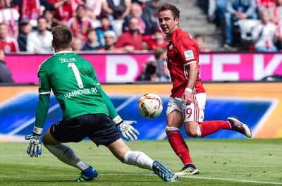 ゲッツェが肋骨を骨折、ドルトムントとのドイツ杯決勝は欠場へ