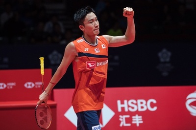 桃田が決勝進出、奥原と山口は敗退 WTファイナルズ