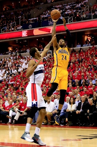 ペイサーズ、ウィザーズを振り切りカンファレンス決勝進出