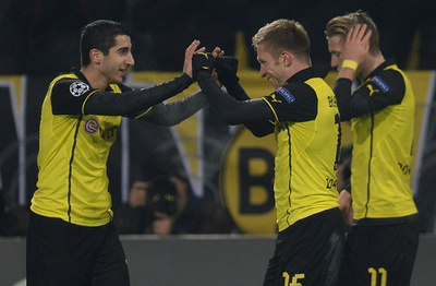 ドルトムントがナポリに勝利、16強入りなるか 欧州CL