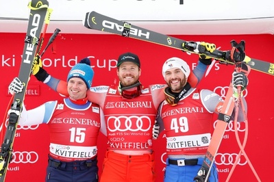 ヤンスルードがスーパー大回転で種目別優勝、アルペンW杯
