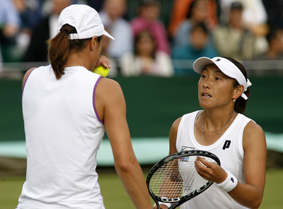 杉山 女子ダブルス2回戦で敗退