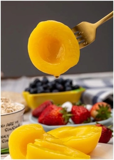 患者に癒やしを与える黄桃の缶詰が売れ筋商品 中国