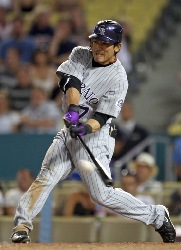 松井稼頭央 無安打も1盗塁