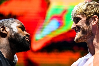 メイウェザー氏とローガン・ポールがフェースオフ 6日に対戦