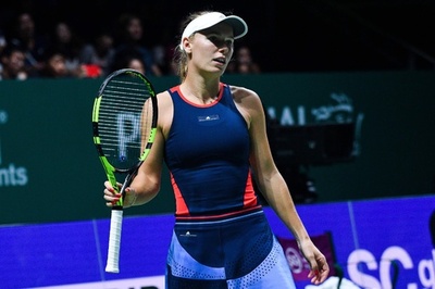 連覇狙うウォズニアッキが黒星発進、WTAファイナルズ開幕