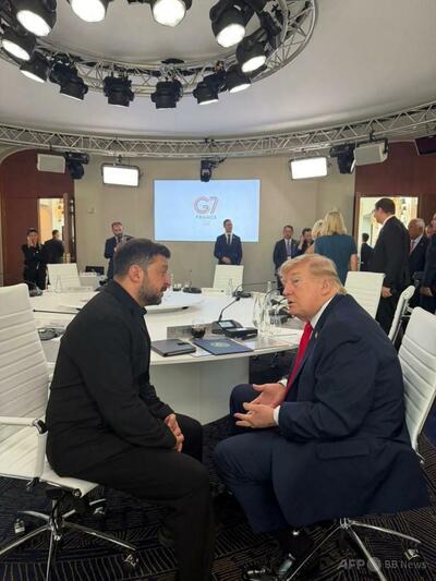 ゼレンスキー氏はロシアとの戦いで「大健闘」 トランプ氏