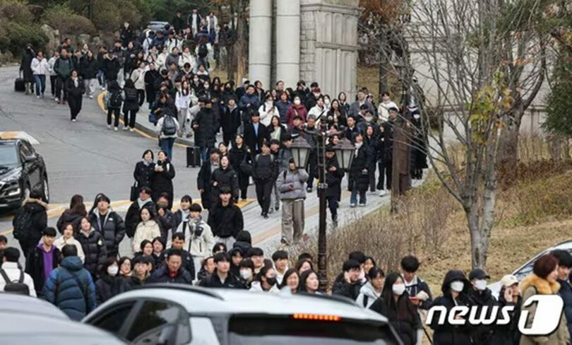 2024学年度随時募集論述考査があったソウル東大門区のある大学(c)news1