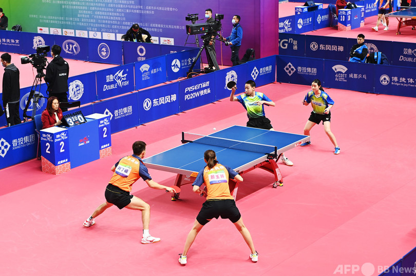 男子は鉄板トリオ 女子は対 伊藤美誠 東京五輪の中国卓球代表 写真1枚 国際ニュース Afpbb News