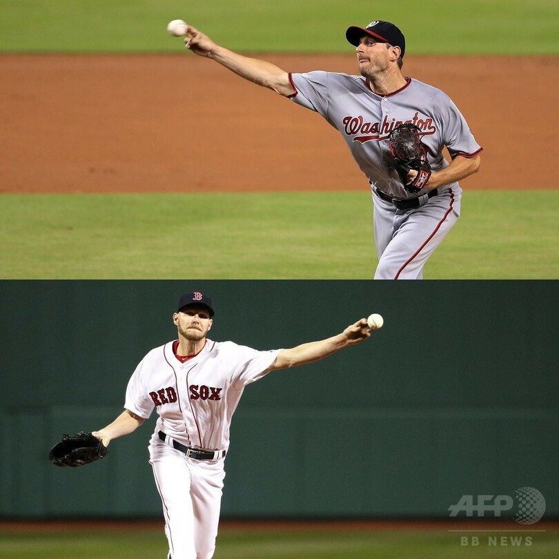 MLBオールスター、セールとシャーザーが先発投手に指名される