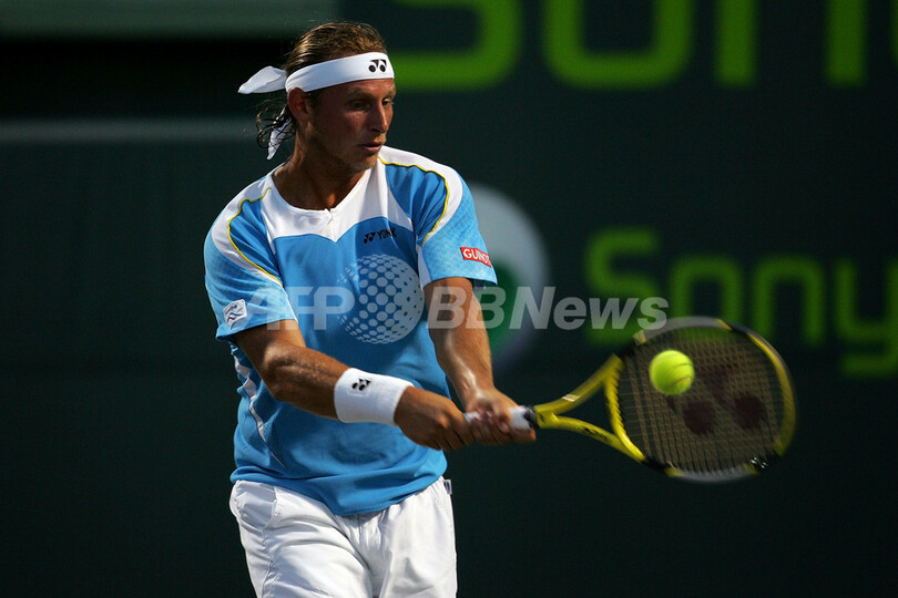 ＜テニス ソニー・エリクソン・オープン2007＞男子シングルス、ナルバンディアン ニエミネンに敗れ3回戦敗退 - 米国