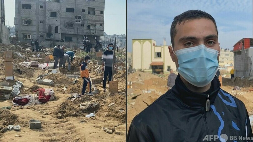 イスラエル軍、墓を破壊か 「遺体盗まれた」とハマス主張