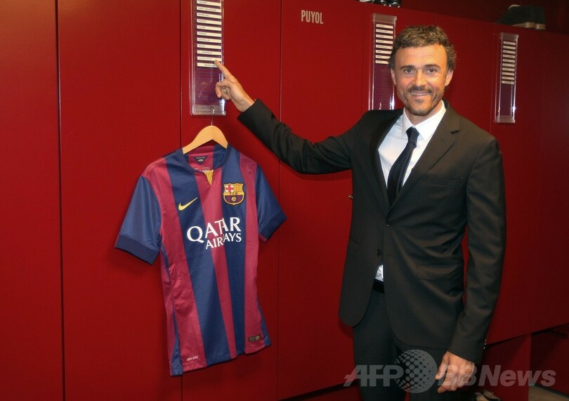 FCバルセロナのエンリケ新監督、「新しい魅力的なバルサ」を約束