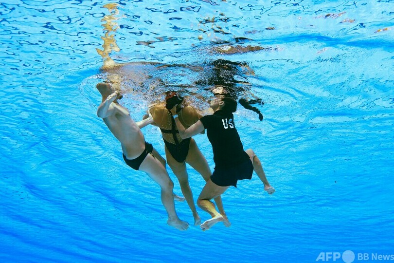 失神の米AS選手、救出時の写真に「美しい」とコメント